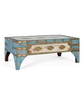 Mesa de Centro 120 Diseño Oriental en Colores Serie Borgala