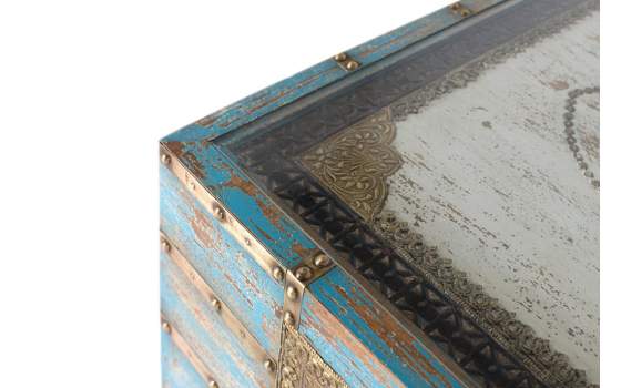 Mesa de Centro 120 Diseño Oriental en Colores Serie Borgala