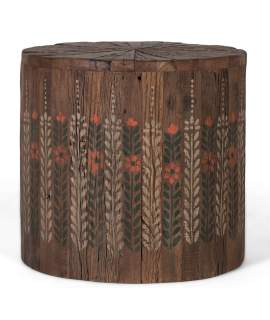 Mesa de Centro 51 cm Madera Reciclada - Serie Agarden