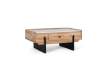 Mesa de Centro Actual Madera Marmol Metal - Serie Alisalt
