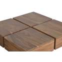 Mesa de Centro Cafetera Madera Acacia Cuadrada Aratany Mesa de Centro Cafetera Madera Acacia Cuadrada Aratany