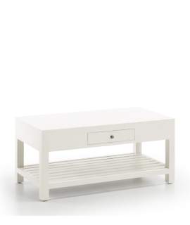 Mesa de Centro Colonial Blanca Serie New White