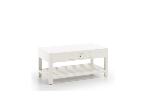 Mesa de Centro Colonial Blanca Serie New White