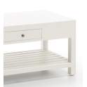 Mesa de Centro Colonial Blanca Serie New White