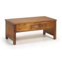Mesa de Centro Colonial Elevable 2 Cajon Serie Star