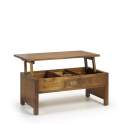 Mesa de Centro Colonial Elevable 2 Cajon Serie Star