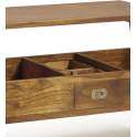 Mesa de Centro Colonial Elevable 2 Cajon Serie Star