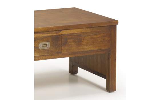 Mesa de Centro Colonial Elevable 2 Cajon Serie Star