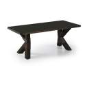 Mesa de Centro Colonial Industrial Vintage de 120 X 60