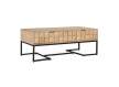 Mesa de Centro con Cajones Madera y Metal Serie Anuarte