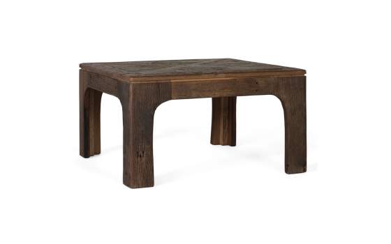 Mesa de Centro Cuadrada Madera Reciclada - Agarden