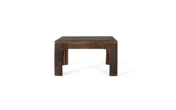 Mesa de Centro Cuadrada Madera Reciclada - Agarden