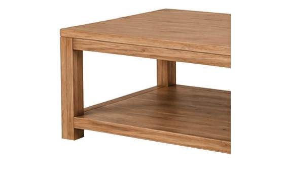 Mesa de Centro Diseño Básico Líneas Rectas - Serie Aravid