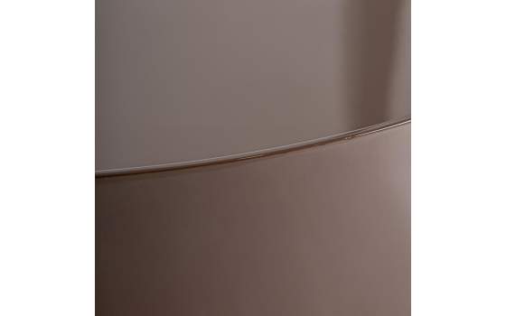 Mesa de Centro Diseño Modernista Lacado Marron Serie Trubia