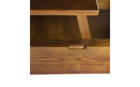 Mesa de Centro Elevable Bicolor Estilo Colonial Artict