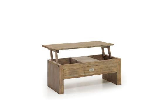 Mesa de Centro Elevable Colonial Serie Merapi