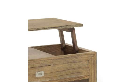 Mesa de Centro Elevable Colonial Serie Merapi