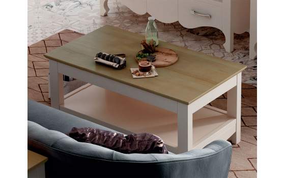 Mesa de Centro Elevable Provenzal Serie Praga