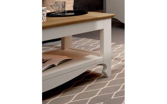 Mesa de Centro Elevable Provenzal Serie Praga