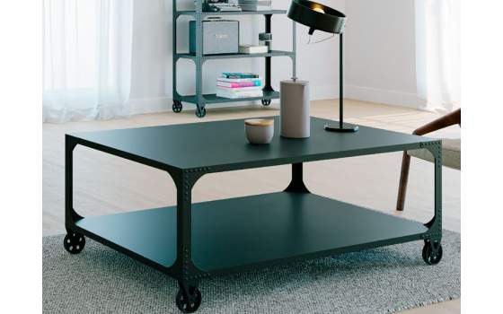 Mesa de Centro Estilo industrial Chapa de Acero Dustriasl Mesa de Centro Estilo industrial Chapa de Acero Dustriasl