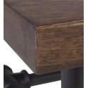 Mesa de Centro Estilo Rustico Industrial Vintage Serie Pipa