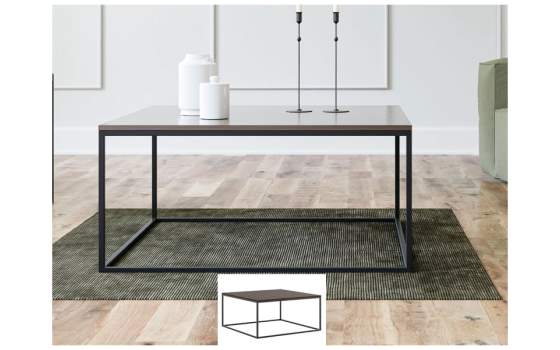 Mesa de Centro Moderna 3 Tamaños Forja Serie Darinel