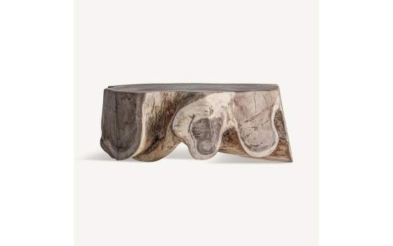 Mesa de Centro Orgánica en Madera de Suar Maciza Tuxford