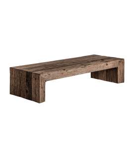 Mesa de Centro Rectangular 180 cm Madera Reciclada Samsun