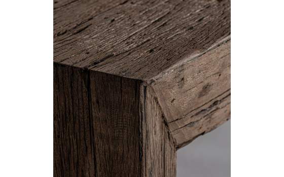 Mesa de Centro Rectangular 180 cm Madera Reciclada Samsun