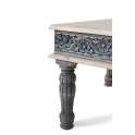Mesa de Centro Rectangular Estilo Oriental Tallada Serie Aclest