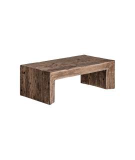 Mesa de Centro Rectangular Madera Rustica 122 Serie Samsun