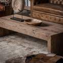 Mesa de Centro Rectangular Madera Rustica 122 Serie Samsun