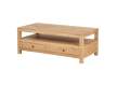 Mesa de Centro Rustica 2 Cajones - Serie Apelby