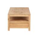 Mesa de Centro Rustica 2 Cajones - Serie Apelby