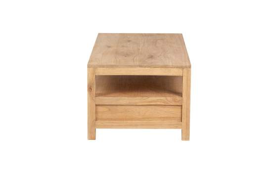 Mesa de Centro Rustica 2 Cajones - Serie Apelby
