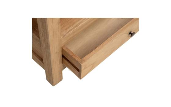 Mesa de Centro Rustica 2 Cajones - Serie Apelby