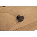Mesa de Centro Rustica 2 Cajones - Serie Apelby