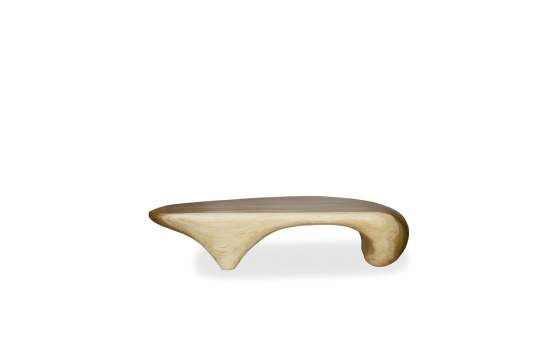 Mesa de Centro Rustica Madera Maciza de Suar - Serie Asley