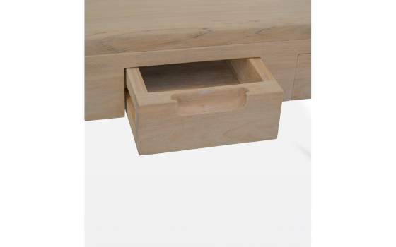 Mesa Escritorio Actual 3 Cajones Teca - Serie Ardey