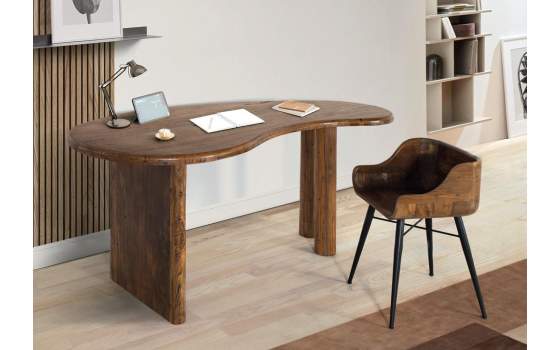 Mesa Escritorio Grande Diseño Contemporaneo Serie Aliger