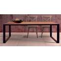 Mesa Forja Madera Mango Albany