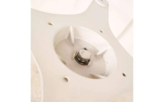 Mesa Hierro Fundido Blanca Clasica Terraza  Serie Adiast