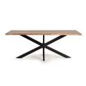 Mesa Industrial 200 Patas Acero y Tapa Madera - Akarias