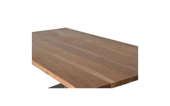 Mesa Industrial 200 Patas Acero y Tapa Madera - Akarias
