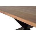 Mesa Industrial 200 Patas Acero y Tapa Madera - Akarias