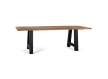 Mesa Industrial 240 Patas Acero y Tapa Madera - Akarias