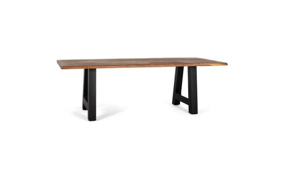 Mesa Industrial 240 Patas Acero y Tapa Madera - Akarias