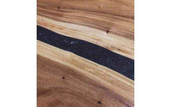 Mesa Industrial Madera Resina y Forja de 160 Serie Aljama