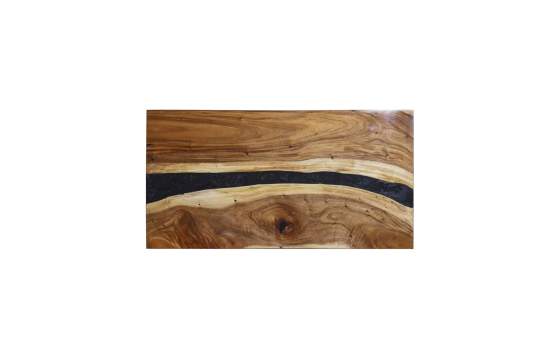 Mesa Industrial Madera Resina y Forja de 160 Serie Aljama