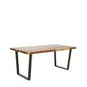 Mesa Industrial Madera Resina y Forja de 180 Serie Aljama